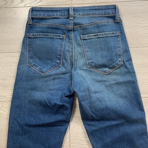 L’AGENCE Tilly Slim Straight Raw Hem Premier Jeans - Picture 7 of 16